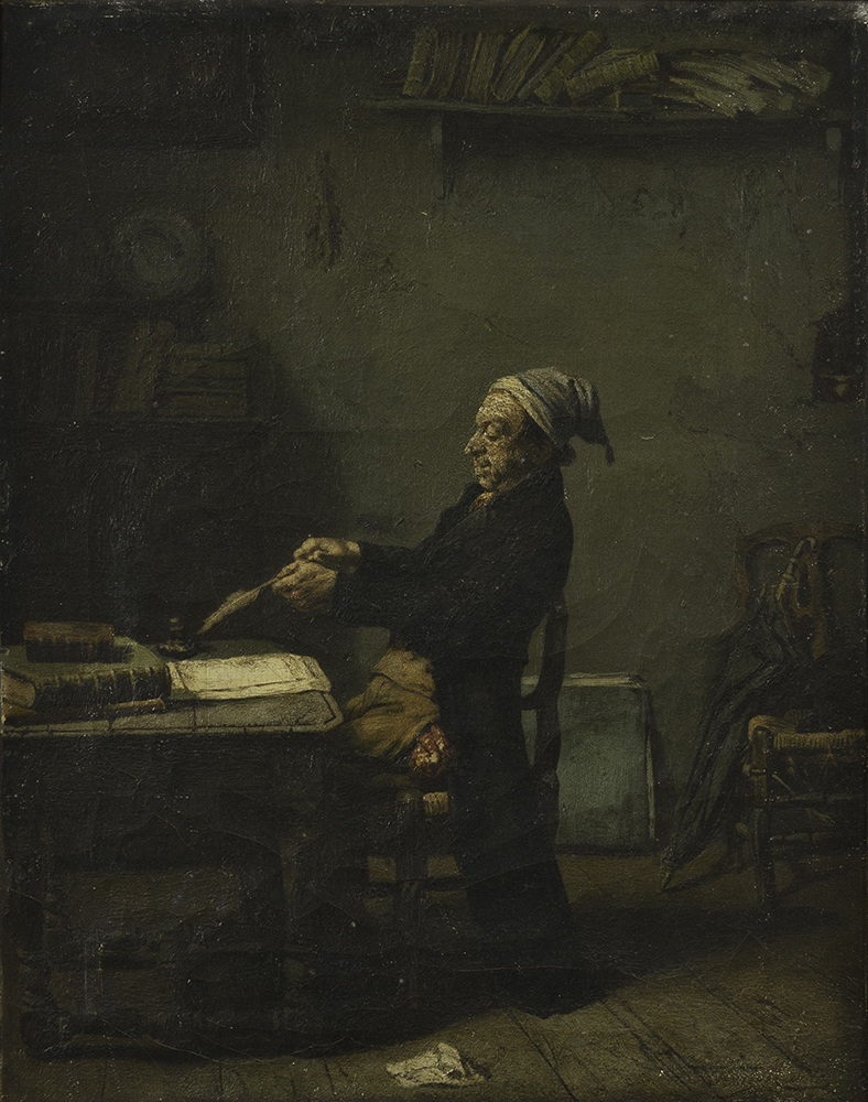 L’Écrivain taillant sa plume